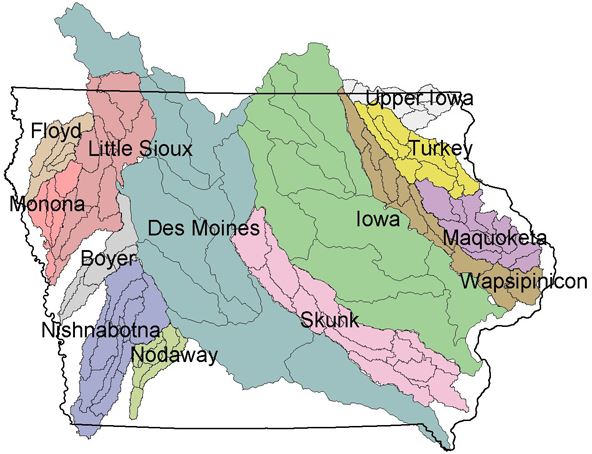 Watershed Iowa Watersheds